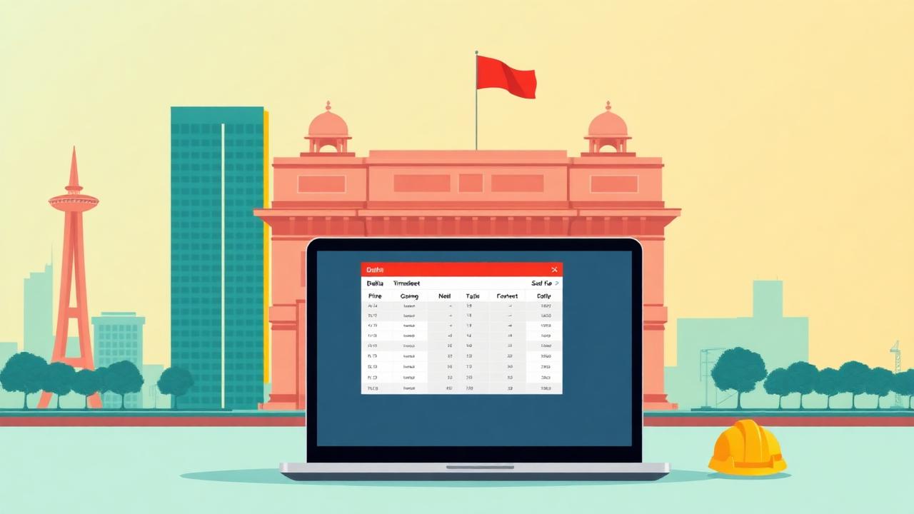 Timesheet software in Delhi NCR
